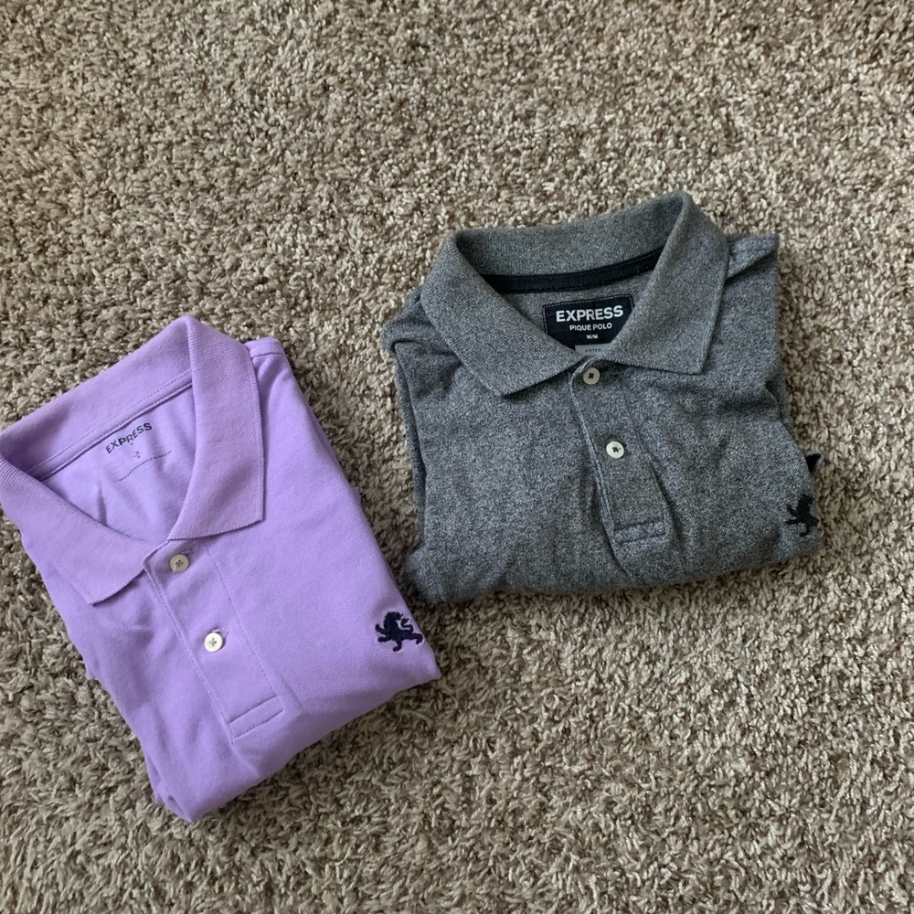 Mens Express Polo Shirts Medium